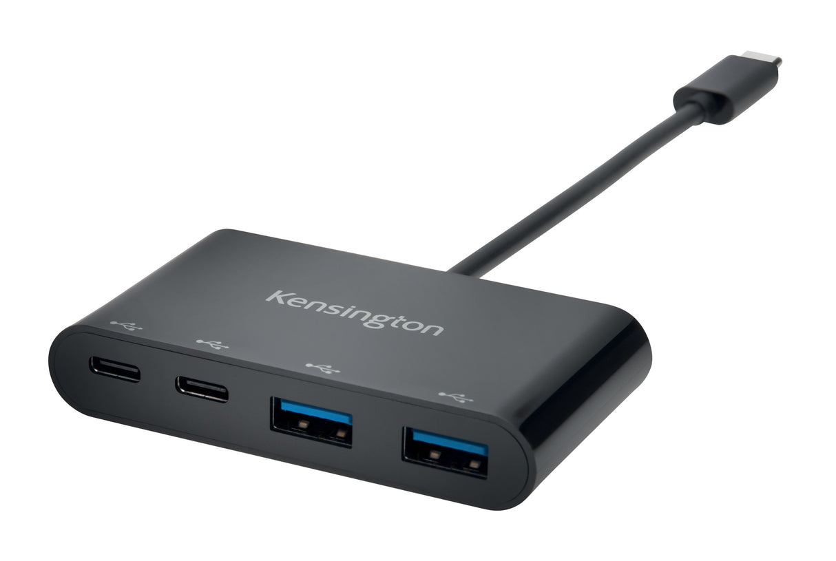 Kensington Hub CH1000 USB-C 4-Port Hub, Black