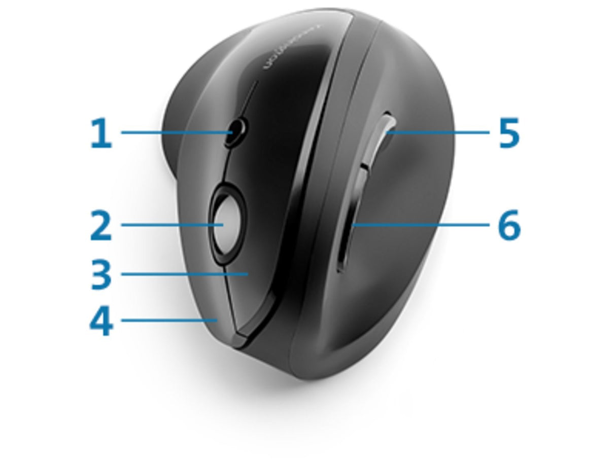 Kensington Mouse ProFit Vertical Wireless bk