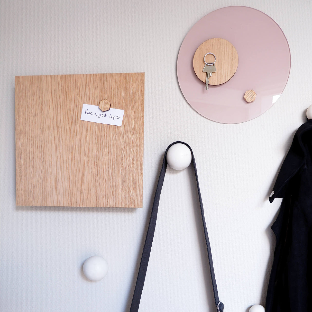 Egefiner magnetisk nøgleskab