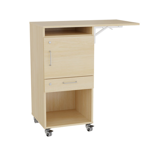 Ståbord Stig model A højre klap, birkelaminat