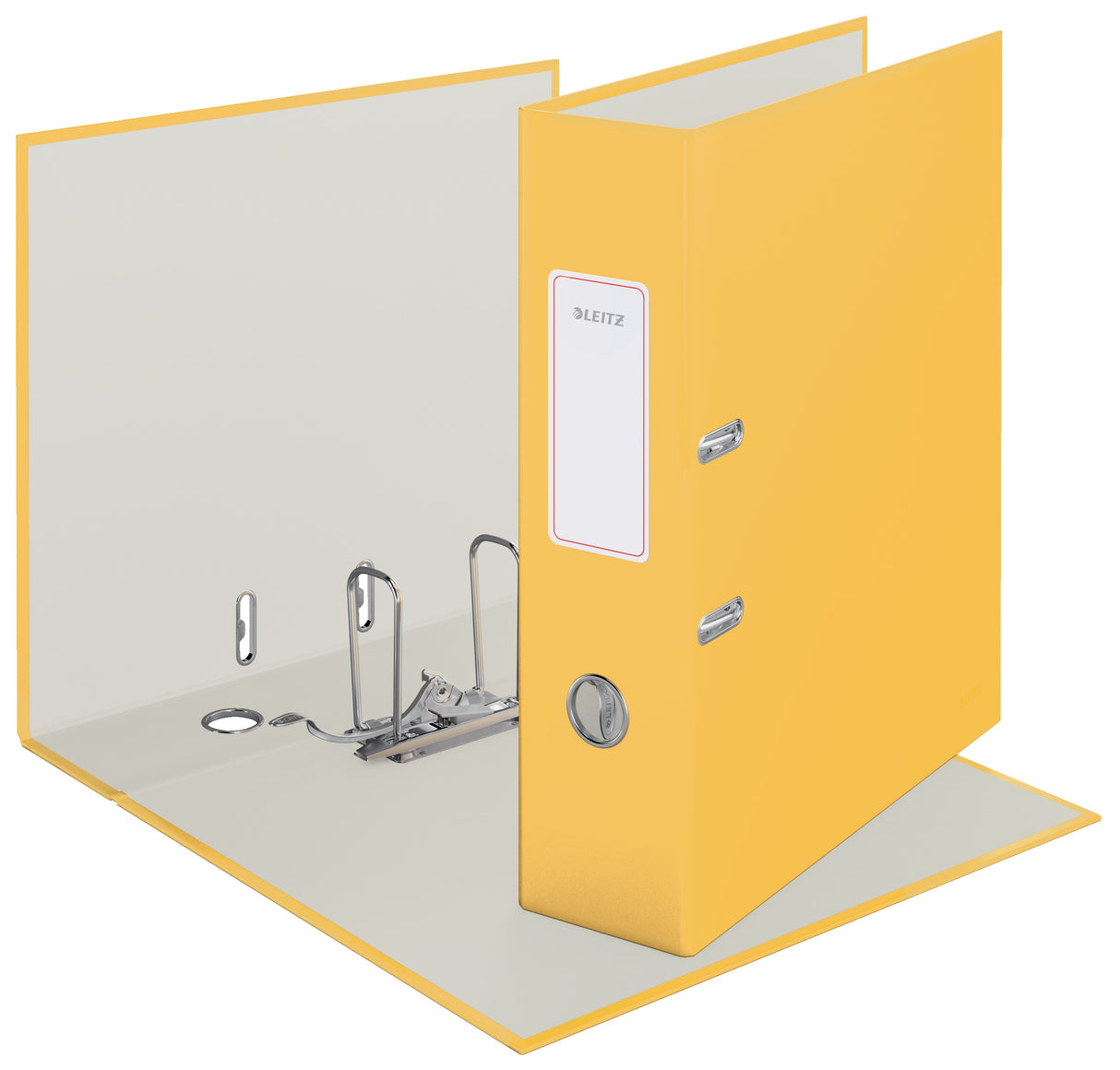 Brevordner Cosy 180° A4 80mm gul