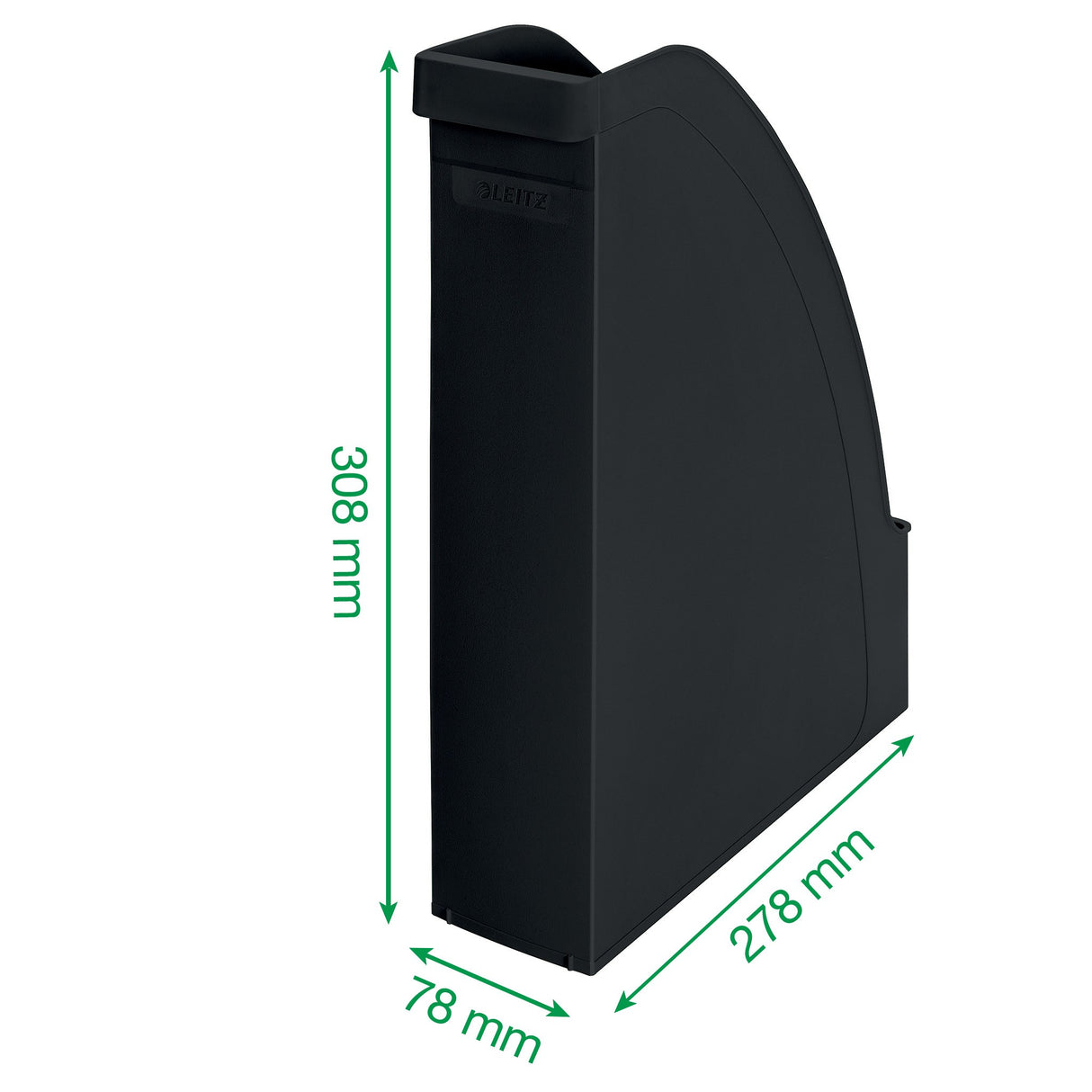 Tidsskriftsamler recycle A4 sort