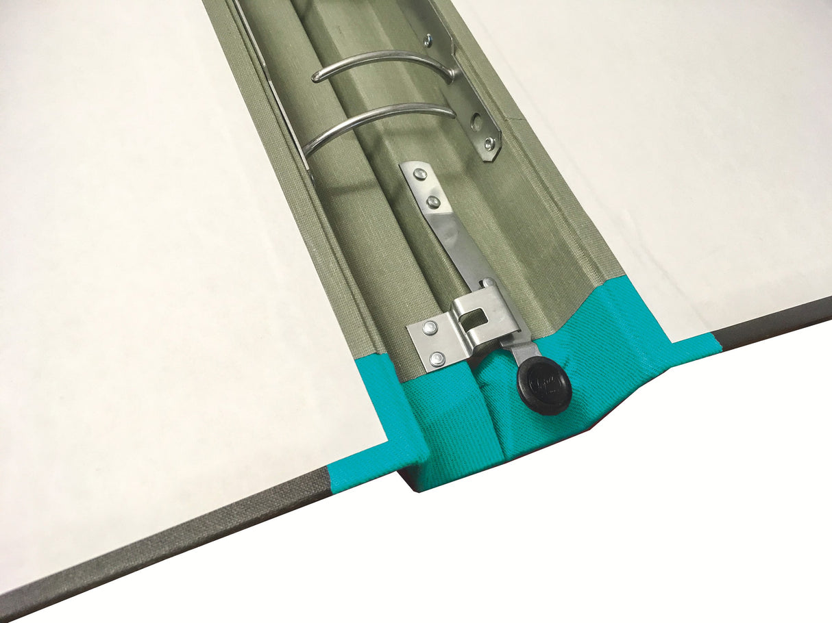 Brevordner Jopa WOW A4 60mm isblå