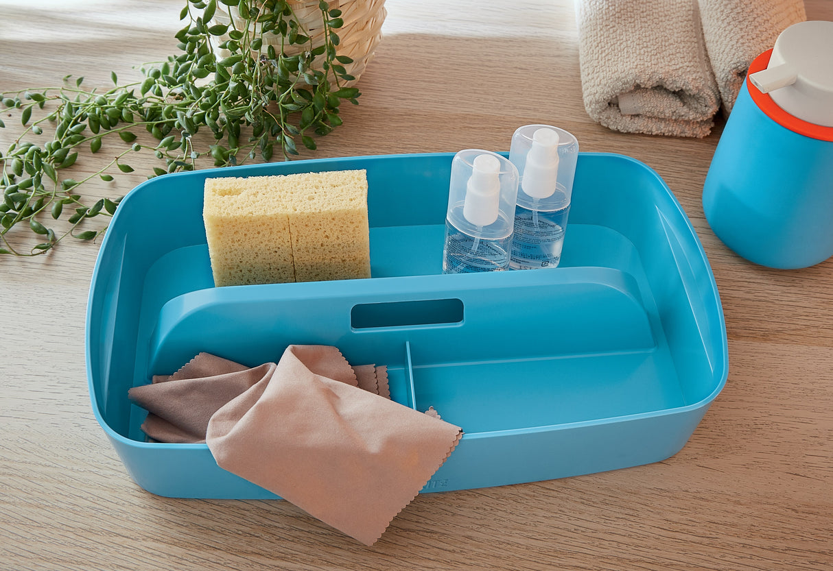 Organiseringsbakke m/håndt MyBox Cosy S blå
