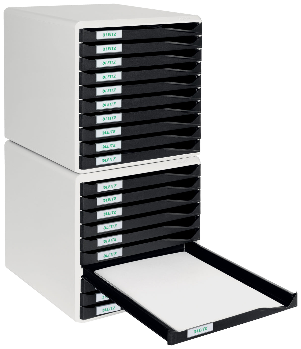 Skuffekabinet 10 skuffer A4 sort