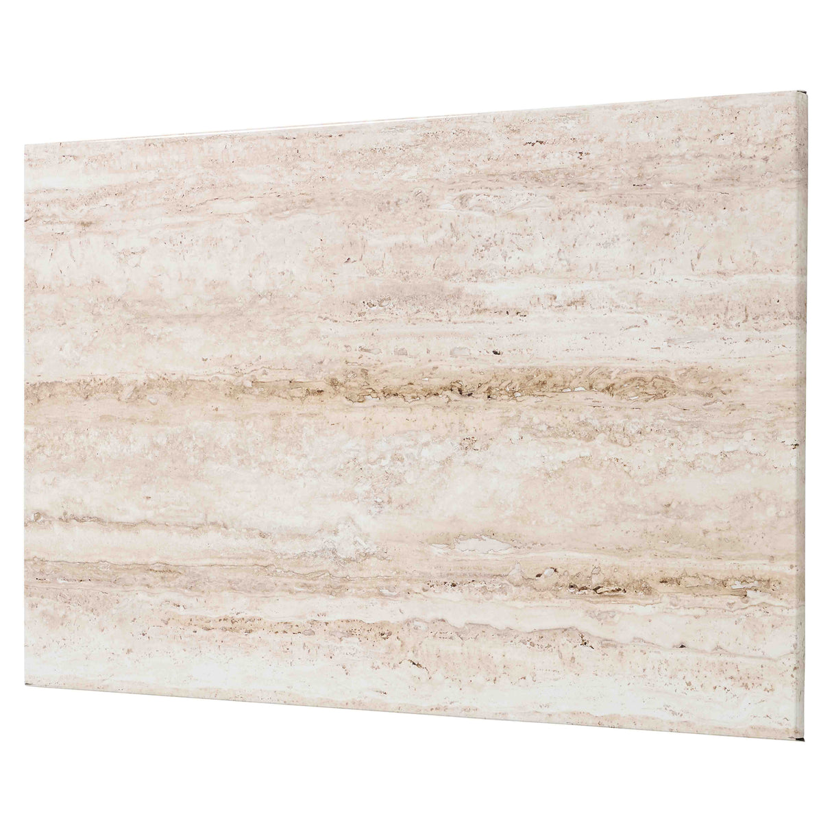 Magnetisk ståltavle 90 x 60 cm i Travertin - Perfekt til kontor og hjem