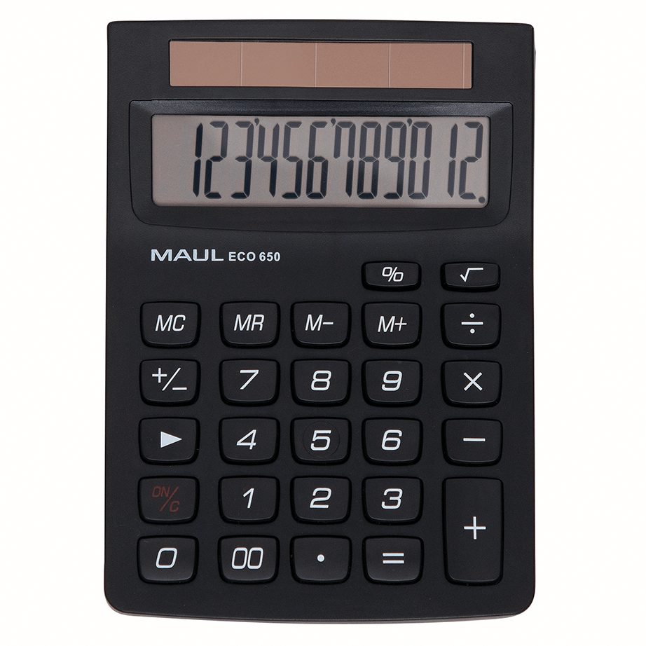 MAUL Regnemaskine ECO 650 - Præcis og miljøvenlig kontorudstyr