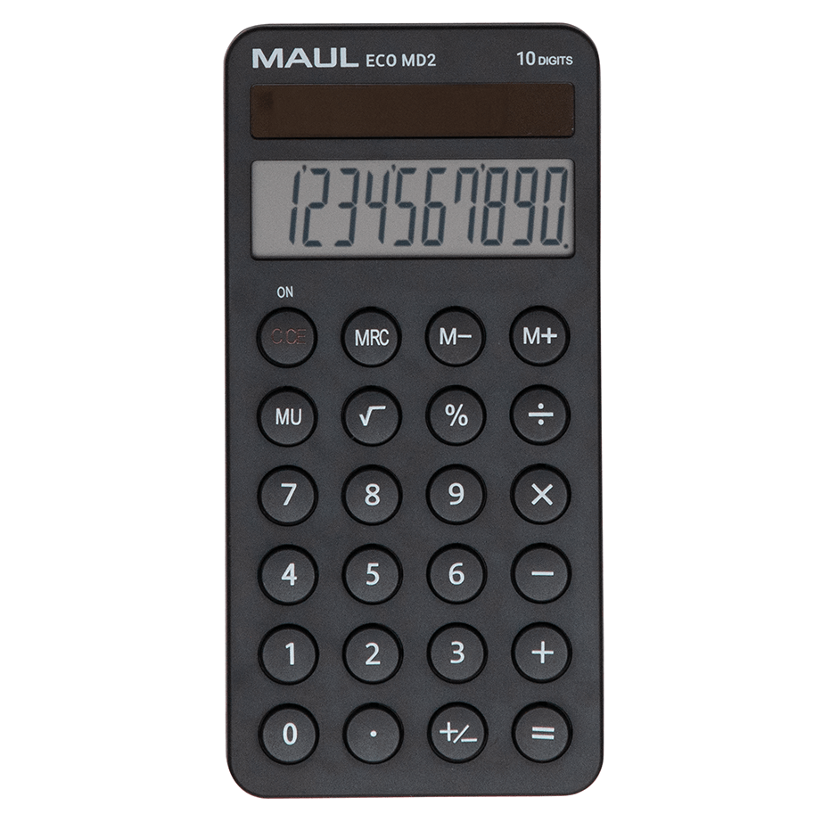 MAUL Lommeregner ECO MD 2 - Miljøvenlig og Præcis Beregning