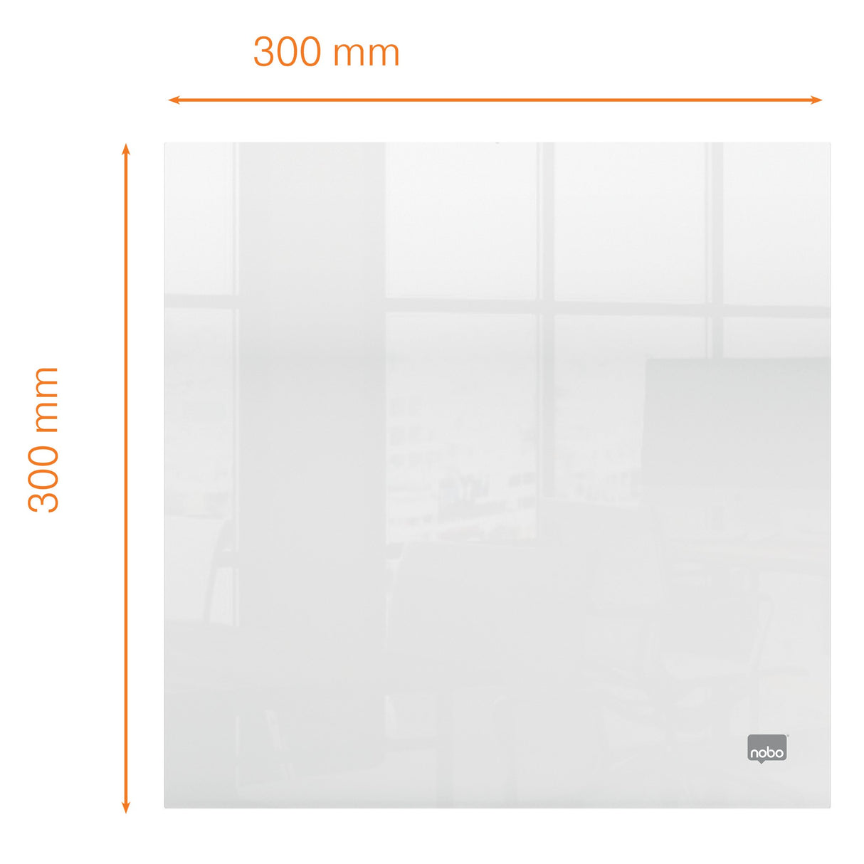 Akryl notestavle Home 30x30cm