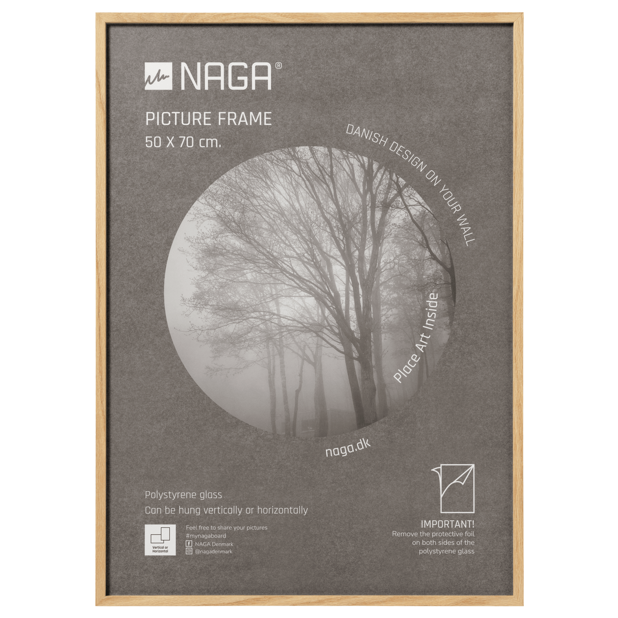 Oak picture frame 50x70cm 17060.png