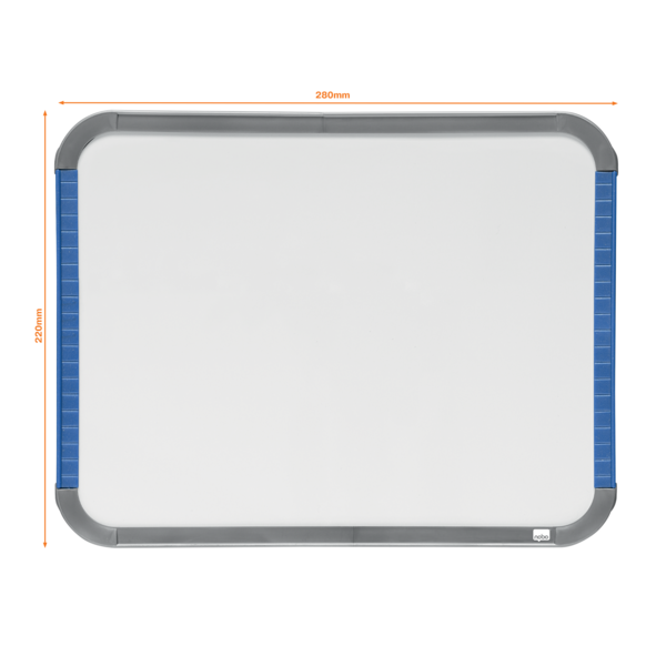 WB tavle Slim lakeret 22x28cm hvid