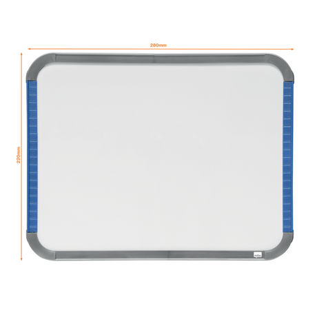 WB tavle Slim lakeret 22x28cm hvid