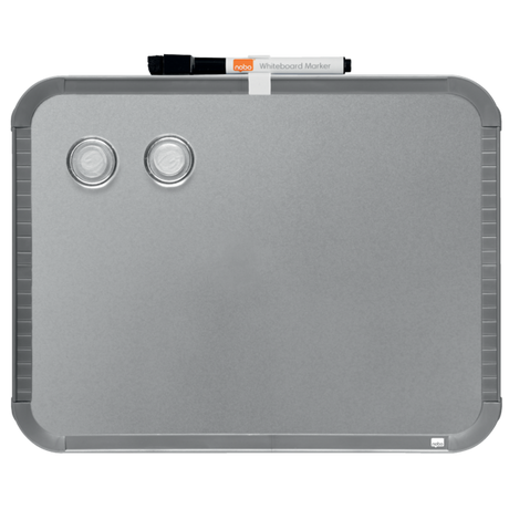 WB tavle Slim lakeret 28x22cm sølv