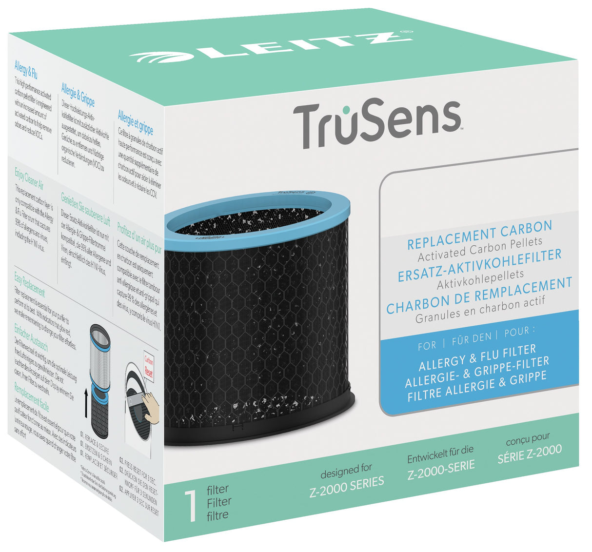 Kulfilter allergi TruSens Medium