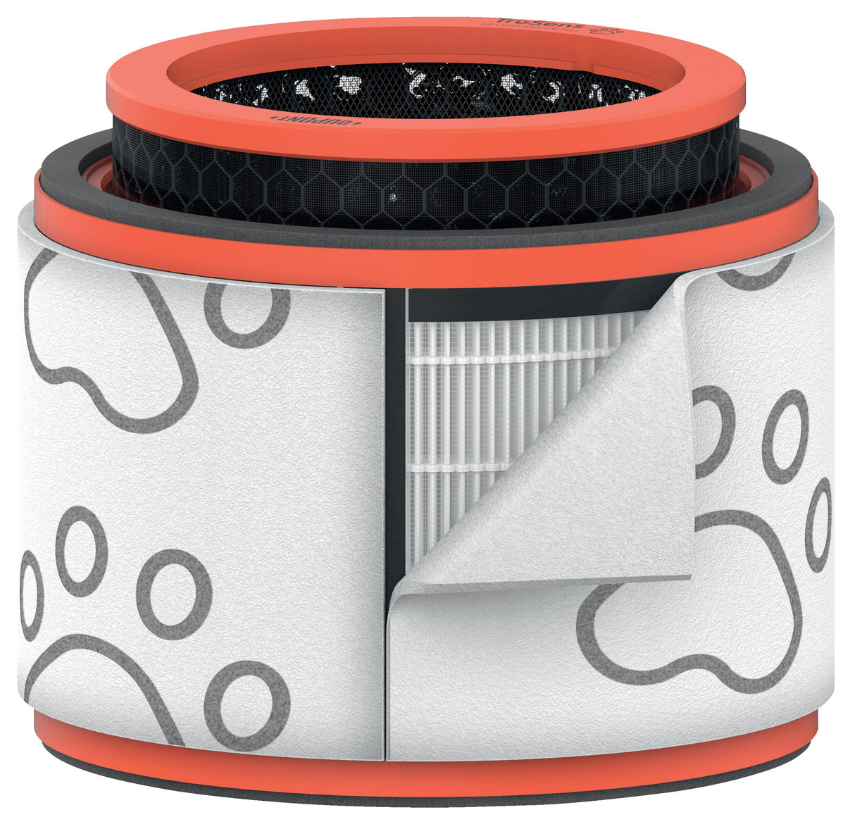 HEPA tromlefilter kæledyr TruSens Medium