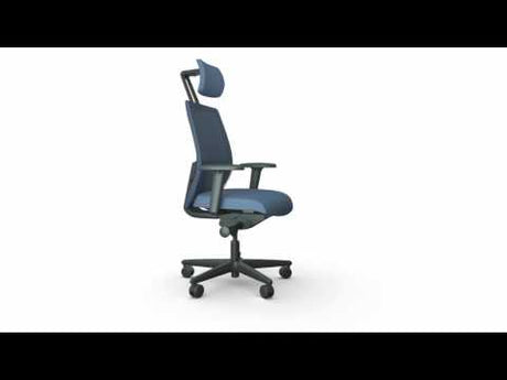 Kontorstol Savo Soul Mesh50 Polstret sæde Sort 2D armlæn