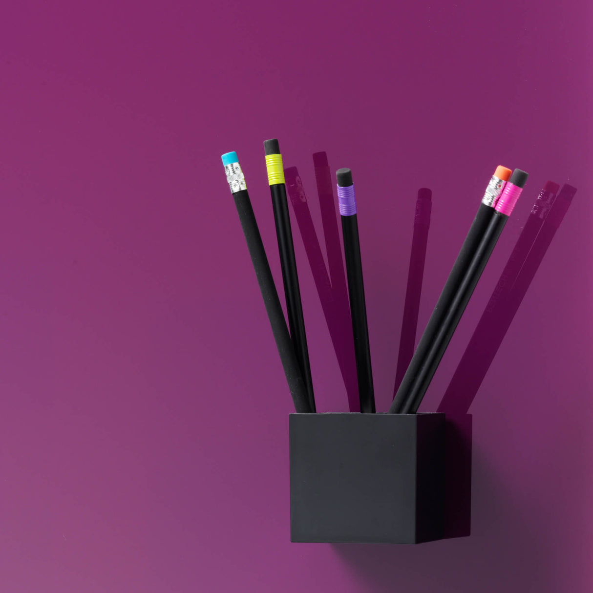 Magnetisk Boks, Sort, Super Stærk Magnetisk