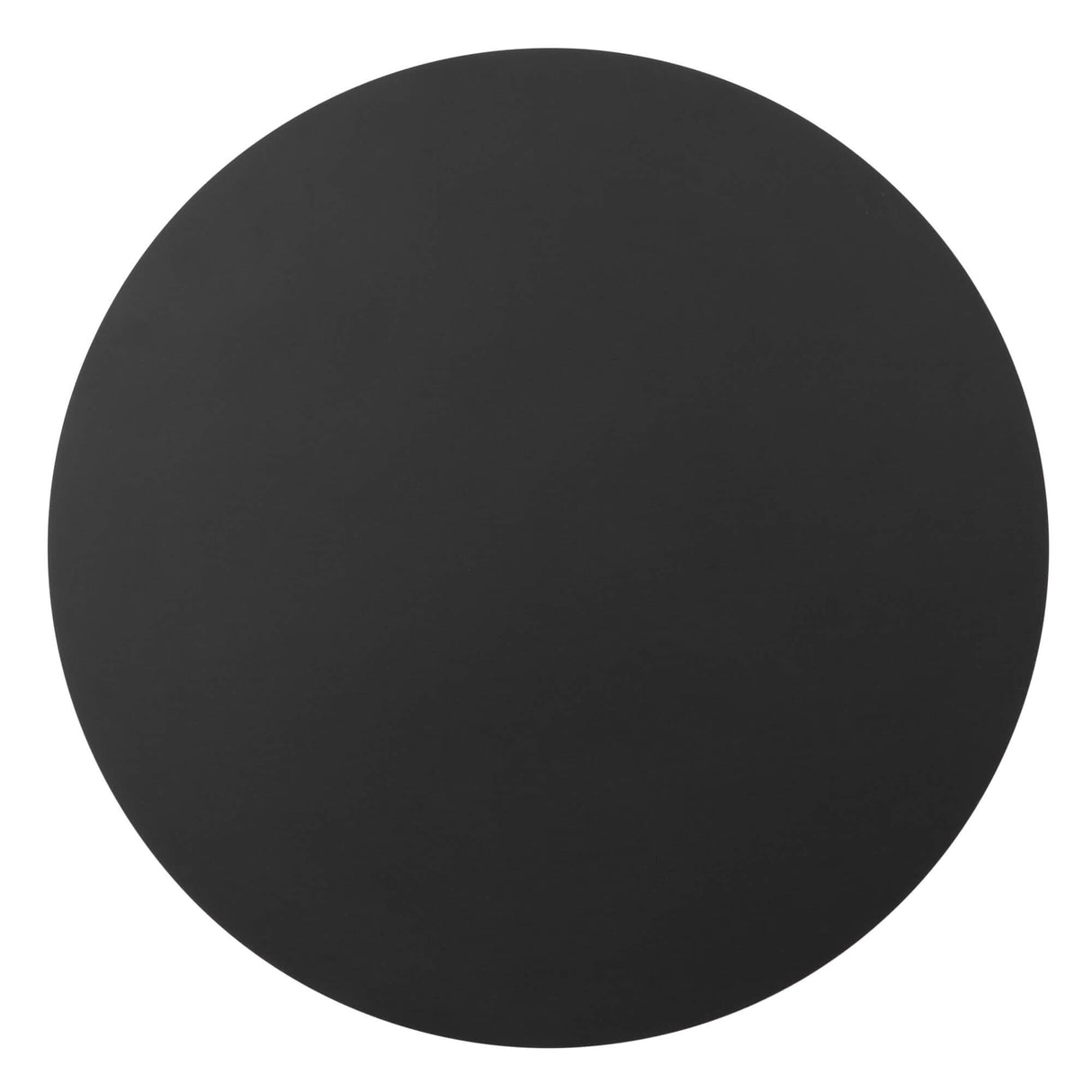 Cirkel 57 cm. Magnetisk, sort kridttavle uden ramme