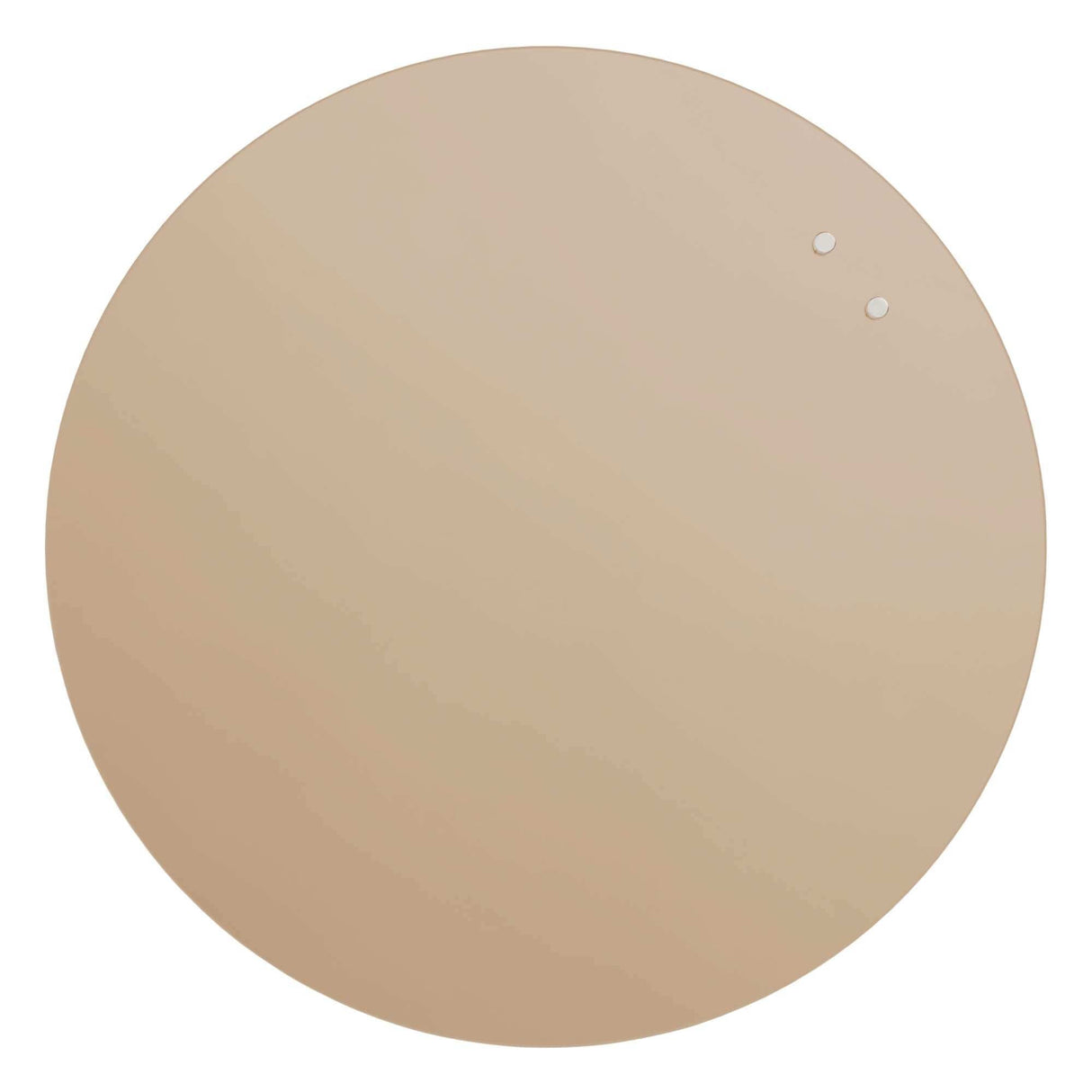 Bronze tonet Spejl  | Cirkel 45 cm. Bronze tonet Spejl / Magnetisk glastavle  | Officely