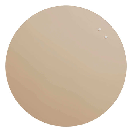 Bronze tonet Spejl  | Cirkel 45 cm. Bronze tonet Spejl / Magnetisk glastavle  | Officely
