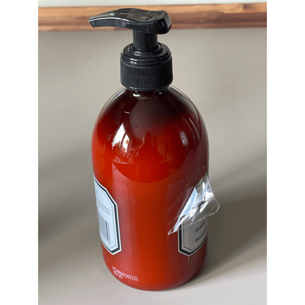 Brown pharmacy bottle remove label.png