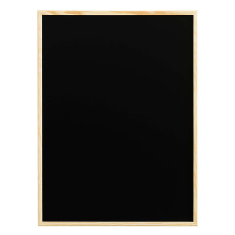 Kridttavle 60 x 40 cm sort | 60 x 40 cm. Kridttavle med træramme  | Officely