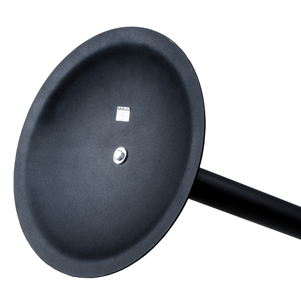 Coat stand black metal wood dots down 71695.png