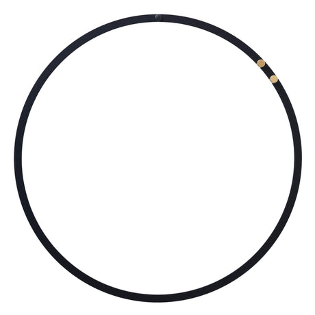 Dekorationsring | 35 cm. Cirkel tavle / Dekorationsring, Magnetisk, Sort metal  | Officely