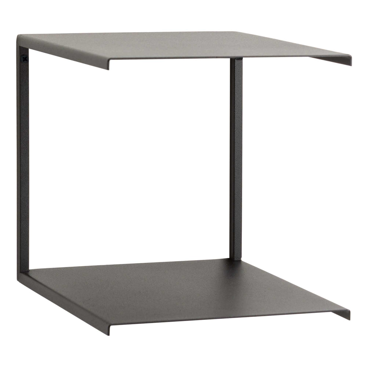 Dobbelt hylde sort metal | Dobbelt hylde, Sort metal | Officely