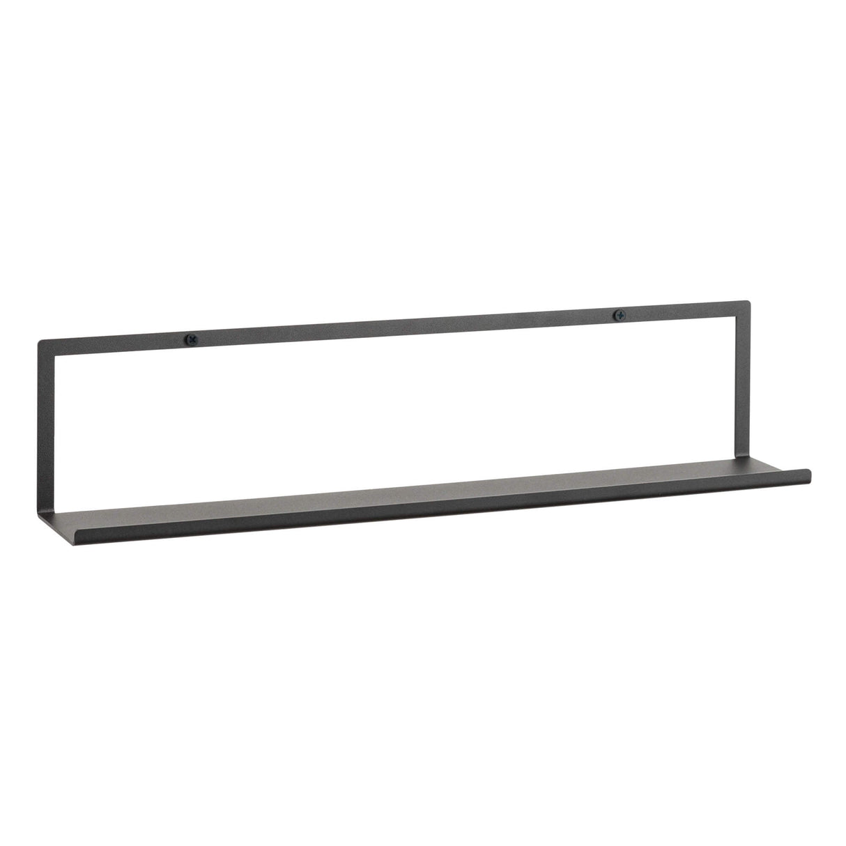 Dekorativ gallerihylde | 45 cm. Gallerihylde, Sort metal | Officely