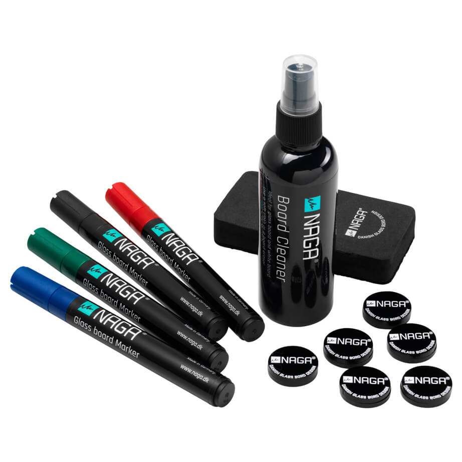 Startersæt til glastavle | Start sæt til glastavle | Officely