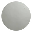 Grafit spejl rundt | Cirkel 45 cm. Grafit tonet Spejl / Magnetisk glastavle  | Officely