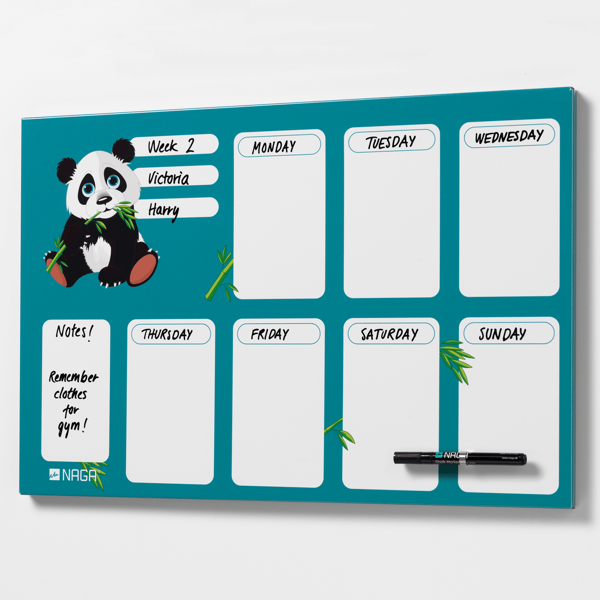Kids steel week planner board 60x40 12220a.png