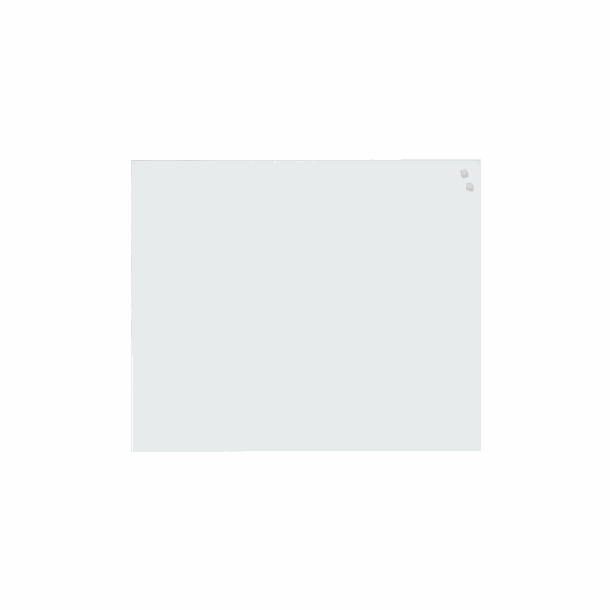 Pure white stænkplade | 60 x 50 cm. PURE White Magnetisk Stænkplade | Officely