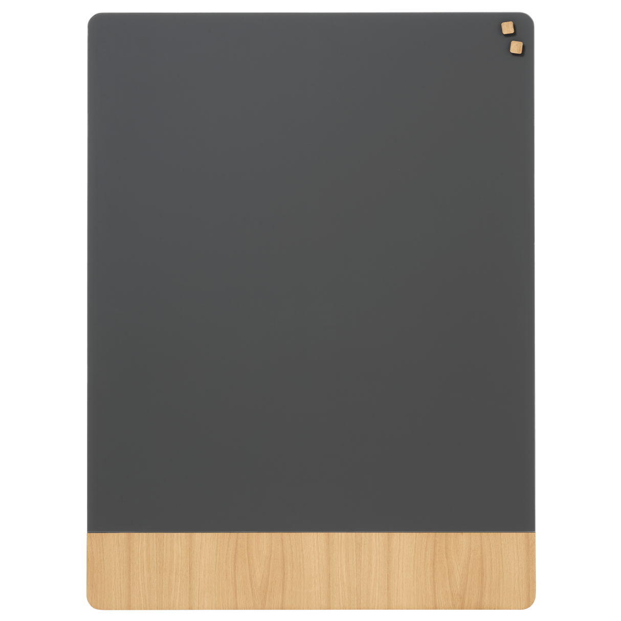 Matt grey glass veneer magnetic board 90x120cm 15710.png
