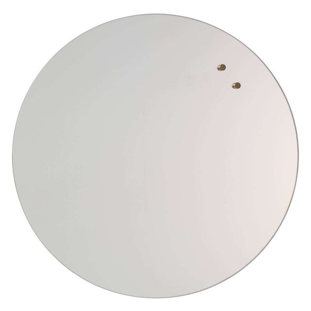 Cirkel spejl 45 cm glas rund | Cirkel 45 cm. Spejl / Magnetisk glastavle  | Officely