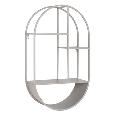 Oval metal wall shelf 70165.png