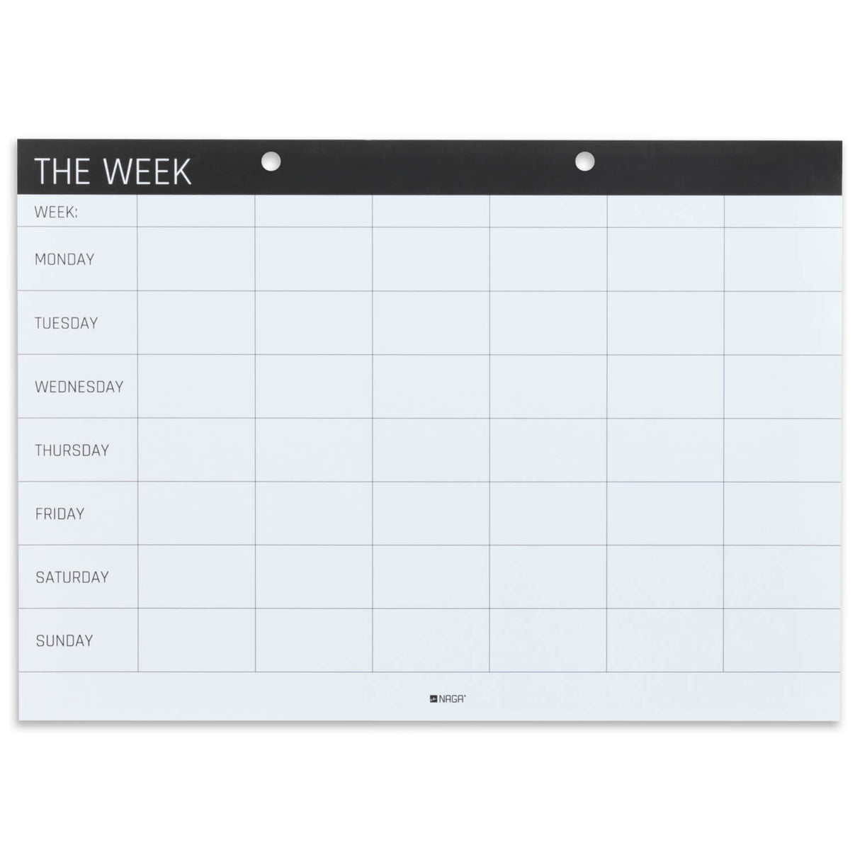 A4 planlægningsblok engelsk | A4 Planlægnings blok, Ugeplan, Engelsk | Officely