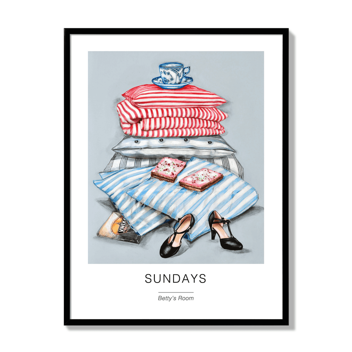 Poster sundays 30x40cm black frame 17112.png