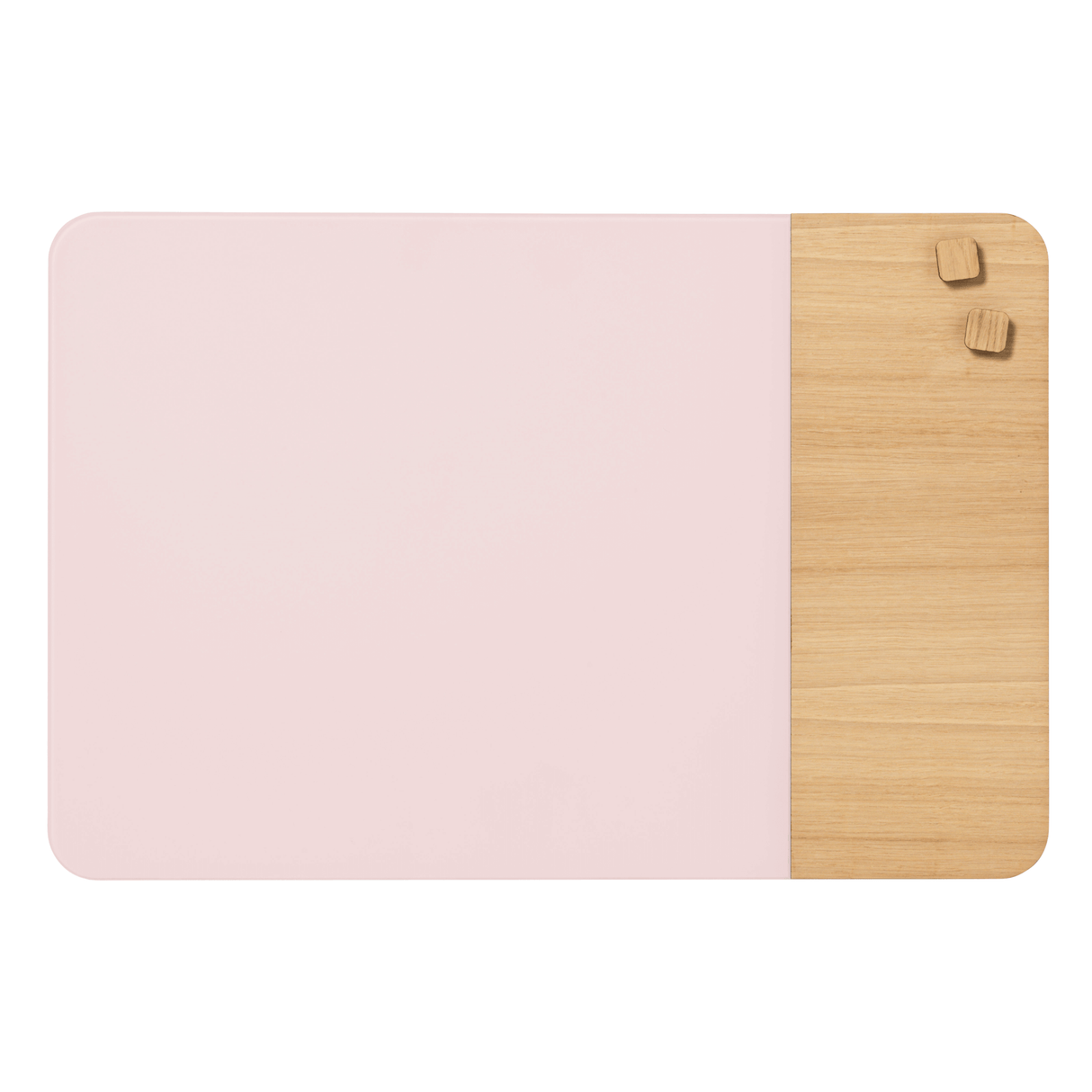 40 x 60 cm. Glas pudder/Egefiner Magnetisk tavle