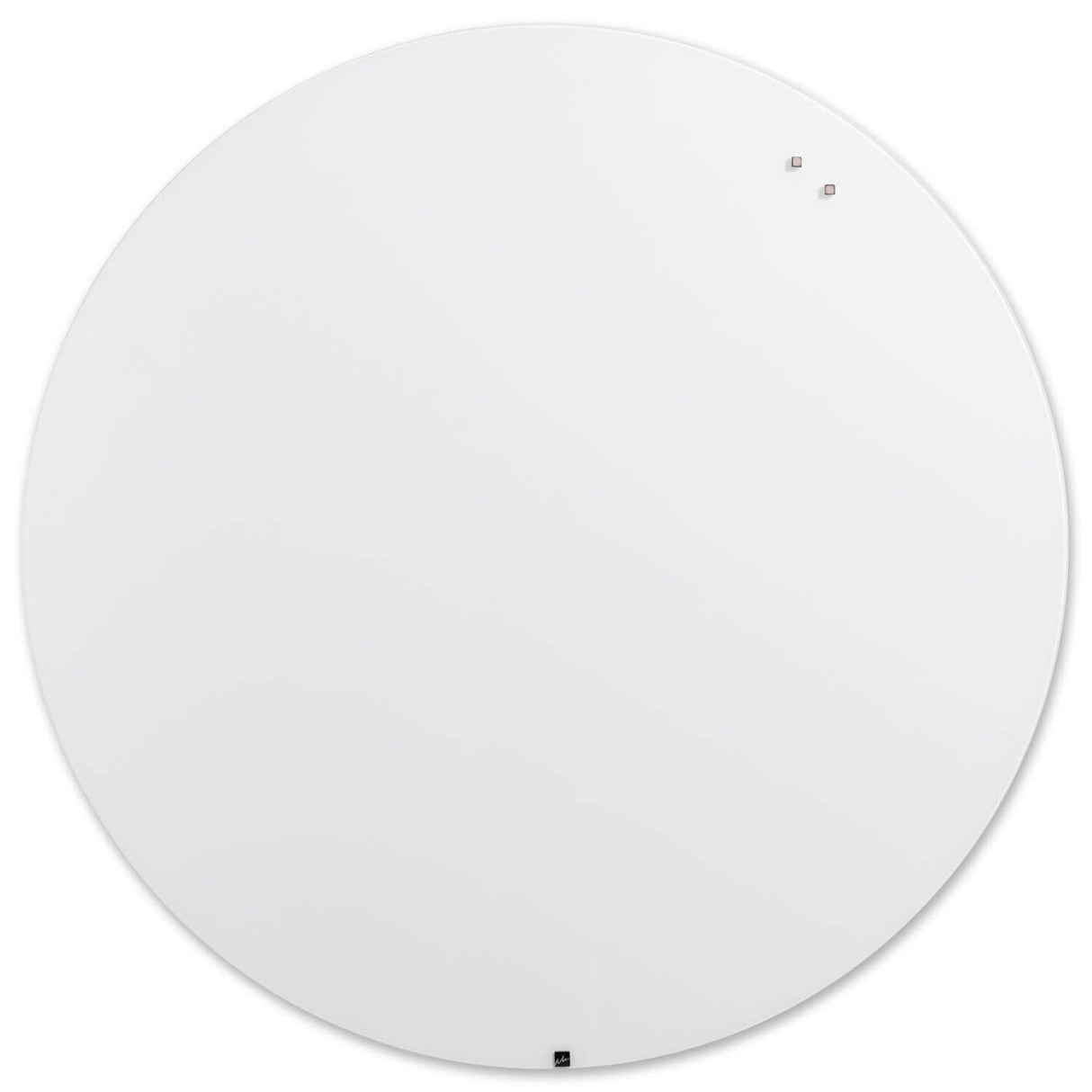 PURE White Magnetisk Glastavle rund | Dia. 100 cm. PURE White Magnetisk Glastavle | Officely