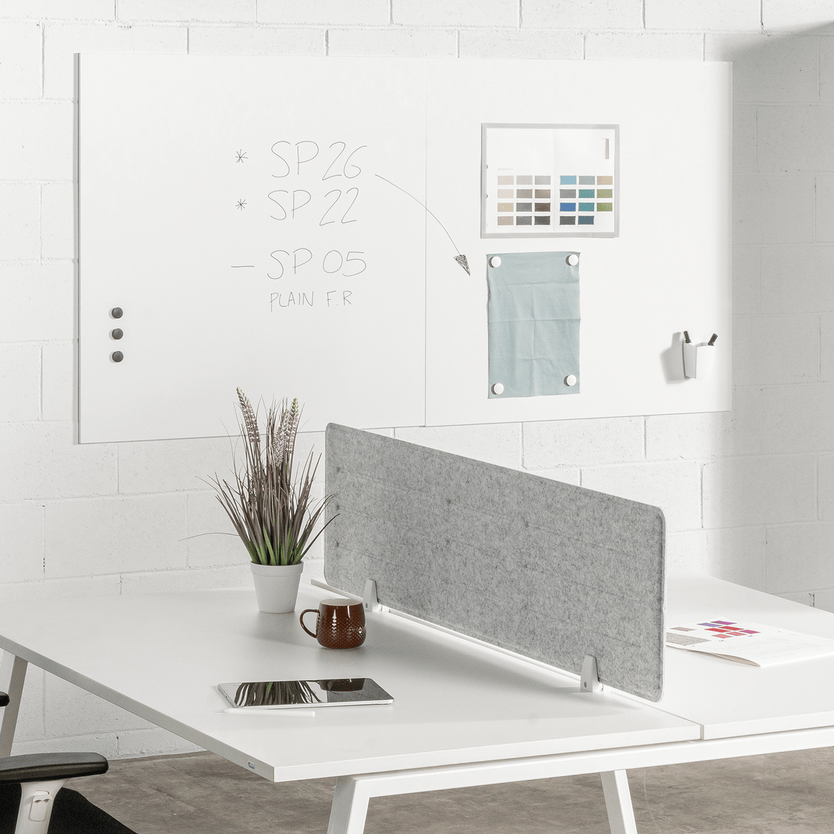 Rocada SkinWhiteboard 200 x 100 cm.