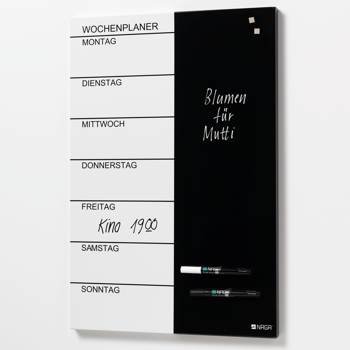 Steel week planner board german 60x40 12214.png