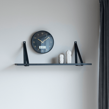 Wall clock black decoration 80018.png