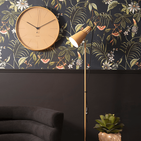 Wall clock caramel decoration 80010.png