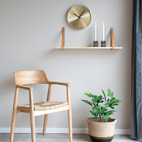 Wall clock gold decoration 80019.png