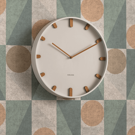 Wall clock white inspiration 80017.png