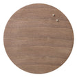 Valnød tavle 45 cm | Cirkel 45 cm. Valnød Magnetisk tavle  | Officely