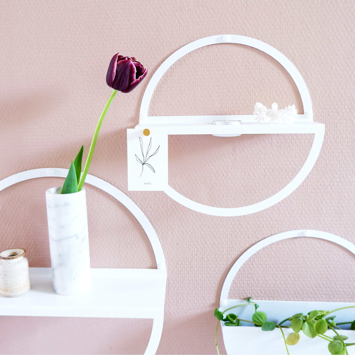White metal circle shelf decoration3.jpg