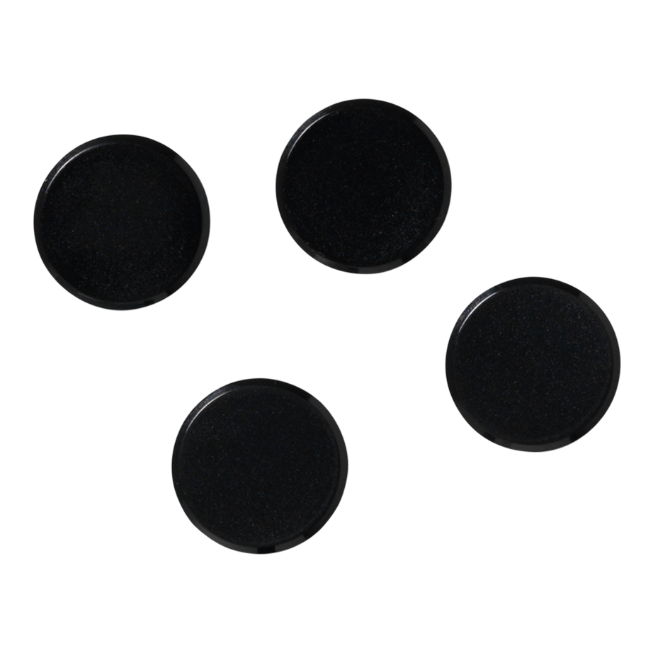 Whiteboard magnets black 21100.png